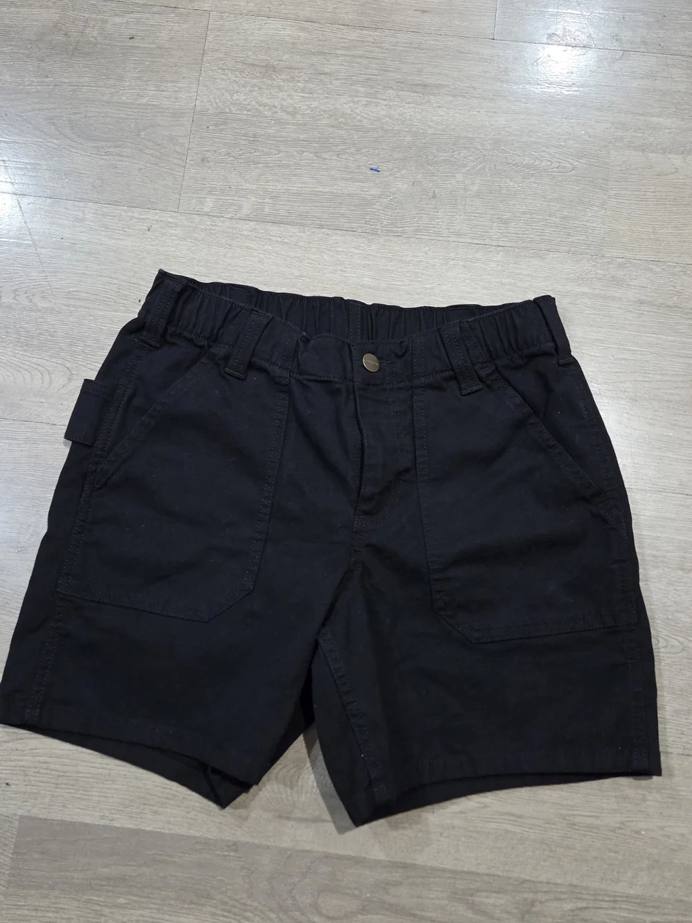 Carhartt Black Utility Pocket Shorts